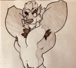  anthro armpit_hair body_hair bodyhair canid canine canis dire_(fortnite) epic_games fortnite hair human male mammal muscular muscular_anthro muscular_male nude simple_background solo unknown_artist video_games were werecanid werecanine werewolf wolf 