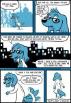  anthro canid canine canis church city_background comic dc_simpson dialogue domestic_dog english_text eyewear female glasses mammal raine_(rainedog) rainedog simple_background solo text 