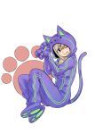  1girl ;q animal_costume animal_ears bangs blue_eyes cat_costume cat_ears cat_tail eden&#039;s_zero eyebrows_visible_through_hair fake_animal_ears fake_tail full_body gloves hair_between_eyes long_hair looking_at_viewer mashima_hiro one_eye_closed paw_gloves paws rebecca_(eden&#039;s_zero) shiny shiny_hair silver_hair simple_background solo tail tongue tongue_out white_background 