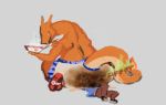  anthro charizard diaper diaper_fetish dragon duo faceless_male facesitting feces feral forced hi_res human male male/male mammal messy_diaper nintendo pok&eacute;mon pok&eacute;mon_(species) reikomatsu_(artist) scalie scat size_difference smelly sniffing_diaper soiling video_games 