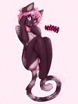  anthro domestic_cat fan_character felid feline felis female hi_res mammal nya nyah pinup pose solo tr.anonymous.h 