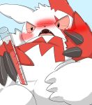  anal anal_penetration exam herpestid hi_res male mammal mongoose nintendo nogisuke523 penetration pok&eacute;mon pok&eacute;mon_(species) scientific_instrument semi-anthro solo thermometer video_games weather_instrument zangoose 