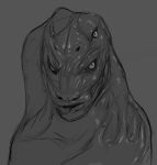  ambiguous_gender bust_portrait duo feral gryf hi_res human mammal merging multi_eye portrait reptile scalie snake transformation 