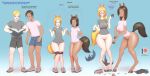  2020 absurd_res anthro bendzz blonde_hair blue_eyes blush book bottomless bottomwear breast_growth breasts brown_hair butt_from_the_front clothed clothing dialogue duo english_text equid equine expansion featureless_crotch female footwear gender_transformation gradient_background growth hair hi_res hip_expansion holding_book holding_object hooves horse human human_to_anthro looking_down male mammal mtf_transformation sequence shirt shoes shorts simple_background species_transformation standing surprise tail_growth text topwear torn_clothing transformation wide_hips 