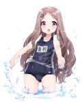  aoba_kokona school_swimsuit swimsuits tagme wet wet_clothes yama_no_susume 