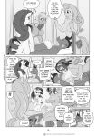  2016 anthro anthrofied applejack_(mlp) areola bodily_fluids breasts butt claws clothing comic dialogue dragon earth_pony edit english_text equid equine feathered_wings feathers female fluttershy_(mlp) friendship_is_magic genitals hair hasbro hi_res horn horse long_hair male mammal monochrome my_little_pony nipples nude nude_edit pain pegasus pia-sama pony pussy rainbow_dash_(mlp) rarity_(mlp) scar sharp_teeth speech_bubble spike_(mlp) sweat sweatdrop tears teeth text unicorn url wings 
