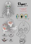  anthro big_hands blue_eyes clover_(red_clover) cup domestic_cat felid feline felis female hairless hairless_cat hi_res mammal model_sheet red_clover_(artist) solo sphynx_(cat) yellow_sclera 