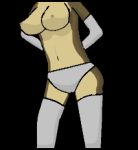  anthro canid canine canis clothing domestic_dog faceless_female female german_shepherd herding_dog legwear low_res mammal panties pastoral_dog simple_background simple_shading solo tagme thumbnail underwear 