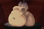 2023 anthro belly big_belly big_breasts breasts clenched_teeth clothed clothing common_hippopotamus dancing deep_navel dreamworks female gloria_the_hippopotamus hands_behind_head hi_res hippopotamid kinguu kneeling looking_at_viewer madagascar_(series) mammal morbidly_obese morbidly_obese_anthro morbidly_obese_female navel nipples nude obese obese_anthro obese_female overweight overweight_anthro overweight_female pole pole_dancing signature smile smiling_at_viewer solo teeth