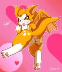 2022 3_fingers 3_toes anthro artist_name bat biped blush butt cheek_tuft colored digital_drawing_(artwork) digital_media_(artwork) dust:_an_elysian_tail english_text eyelashes eyewear facial_tuft feet female feral fidget_(elysian_tail) fingers fur genitals green_eyes heart_pawpads hi_res looking_at_viewer mammal membrane_(anatomy) membranous_wings multicolored_body multicolored_fur narrowed_eyes nimbat nude nude_anthro nude_female orange_body orange_ears orange_fur orange_inner_ear orange_membrane orange_tail orange_wings pawpads paws pink_tongue pussy shaded signature solo spread_legs spreading tail text toes tongue tongue_out tuft two_tone_body two_tone_fur two_tone_wings white_body white_feet white_fur wings zakiredlight