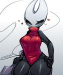  &lt;3 2020 anthro arthropod black_body breasts clothed clothing digital_media_(artwork) female hi_res holding_object holding_weapon hollow_knight hornet_(hollow_knight) insect miilkchan narrowed_eyes non-mammal_breasts simple_background solo sweater team_cherry thick_thighs topwear vessel_(species) video_games weapon 