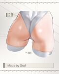  1girl 2b_(nier:automata) absurdres ass ass_focus cameltoe character_name commentary english_commentary highres leotard nier:automata nier_(series) solo thighhighs thighs waligner white_leotard white_thighhighs 