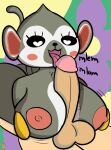  69_position animal_crossing anthro big_breasts big_butt big_penis breast_grab breast_play breasts butt duo erect_nipples faceless_character faceless_male female genitals hand_on_breast haplorhine heart_eyes heart_symbol human klutzatdusk licking lying_on_another male male/female mammal monkey nintendo nipples nude offscreen_male oral penile penis penis_awe penis_lick primate sex shari_(animal_crossing) titfuck titfuck-blowjob tongue 