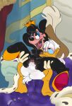  anatid anseriform anthro anthro_on_anthro anthro_penetrated anthro_penetrating anthro_penetrating_anthro avian beak bird black_body black_breasts blue_eyeshadow blue_sclera bodily_fluids breasts cjzilla88 clothing crown cum cum_in_pussy cum_inside disney donald_duck duck duo erection eyelashes eyeshadow female female_penetrated fingers footwear genital_fluids genitals half-closed_eyes hat headgear headwear hi_res high_heels interspecies inverted_nipples makeup male male/female male_penetrating male_penetrating_female mammal minnie_mouse motion_lines motion_outline mouse murid murine narrowed_eyes nipples open_mouth penetration penile penile_penetration penis penis_in_pussy rodent saliva sex shoe_dangle sweat sweatdrop tail the_three_musketeers_(disney) tongue vaginal vaginal_penetration white_body white_penis 