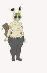  absurd_res accessory anthro big_breasts big_butt breasts butt female flower flower_in_hair hair hair_accessory hi_res leaf leaf_hair mimikyu nintendo overweight overweight_anthro overweight_female plant plant_hair pok&eacute;mon pok&eacute;mon_(species) pseudo_hair quidhansed solo thick_thighs video_games 