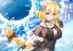  dress fate/grand_order jeanne_d&#039;arc jeanne_d&#039;arc_(fate) no_bra nuts_(artist) see_through 