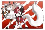  3_heads ambiguous_gender black_eyes blue_eyes brown_body brown_fur canid canine cheek_tuft claws dusk_lycanroc facial_tuft feral fur gladioh glowing green_eyes hair inner_ear_fluff licking licking_lips long_tail lycanroc mammal midday_lycanroc midnight_lycanroc multi_head nintendo orange_body orange_fur pink_inner_ear pok&eacute;mon pok&eacute;mon_(species) red_body red_eyes red_fur teeth tongue tongue_out tuft video_games white_body white_fur white_hair 