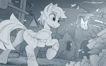  cutie_mark equid equine fallout_equestria fan_character feathered_wings feathers feral hi_res hooves male mammal my_little_pony pegasus smille wings yakovlev-vad 