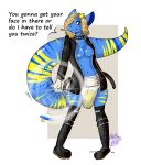  absurd_res anthro bodily_fluids diaper english_text female genital_fluids hi_res humanoid solo text unknown_artist urine watersports 