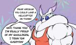  &lt;3 anthro arthropod biceps big_muscles clothing dialogue english_text flammars frosmoth happy huge_muscles hyper hyper_muscles insect lepidopteran male moth muscular muscular_anthro muscular_male nintendo pecs pok&eacute;mon pok&eacute;mon_(species) shirt solo tank_top text topwear video_games yongdasom 