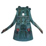  absurdres bronzong commission full_body highres looking_at_viewer mannimarcos pokemon pokemon_(creature) red_eyes simple_background white_background 