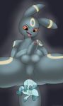  absurd_res anal anal_vore anthro barazoku duo eeveelution feral genitals glaceon hi_res macro male male/male micro micro_on_macro neoteny nintendo penis pok&eacute;mon pok&eacute;mon_(species) size_difference smushpretzel umbreon video_games view_from_below vore 