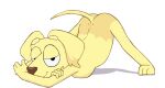 2024 3_toes 4_fingers anthro bedroom_eyes bent_arm big_eyes biped bird_dog black_eyes blonde_eyebrows bluey_(series) breast_rest breasts brown_nose butt canid canine canis closed_smile dark_nose digital_drawing_(artwork) digital_media_(artwork) domestic_dog eyebrows feet female fingers floppy_ears full-length_portrait fur glistening glistening_nose golden_retriever half-closed_eyes hand_on_arm hand_on_own_arm humanoid_hands hunting_dog iris janelle_(bluey) light_body light_breasts light_ears light_eyebrows light_fur light_tail looking_at_viewer lying mammal mature_anthro mature_female medium_breasts monotone_tail mouth_closed narrowed_eyes no_pupils nude nude_anthro nude_female on_front plantigrade portrait retriever seductive shadow simple_background smile smiling_at_viewer snout solo tail three-quarter_view toes white_background xthe_real_cjx yellow_body yellow_breasts yellow_ears yellow_fur yellow_tail