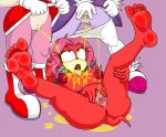  amy_rose anthro anus archie_comics barefoot big_breasts blaze_the_cat bodily_fluids breasts clothing feet female female/female footwear genital_fluids genitals group group_sex humanoid_feet lien-da nipples nude peeing presenting presenting_pussy pussy sex shoes simple_background sonic_the_hedgehog_(archie) sonic_the_hedgehog_(comics) sonic_the_hedgehog_(series) spread_legs spread_pussy spreading tinydevilhorns tongue tongue_out urine urine_in_mouth urine_pool watersports wetting 