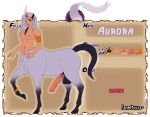 accessory animal_genitalia animal_penis aurora_(rennmoose) balls big_balls big_penis braided_hair breasts centaur ear_piercing equid equid_taur equine equine_genitalia equine_penis european_mythology facial_piercing genitals greek_mythology hair herm hi_res horn horse humanoid_taur intersex lip_piercing long_hair mammal mammal_taur model_sheet mythological_creature mythological_equine mythology nipples penis piercing reference_image rennmoose solo tail taur unicorn white_hair