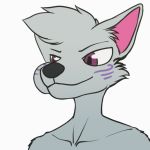 1:1 2020 2d_animation ambiguous_gender ambiguous_pred ambiguous_prey animated anthro anthro_pred biped black_nose bust_portrait canid canine canis character_request cheek_bulge cheek_tuft digital_drawing_(artwork) digital_media_(artwork) duo eyebrows eyes_closed faceless_ambiguous faceless_character facial_markings facial_tuft frame_by_frame front_view fur fur_markings fur_tuft grey_body grey_fur half-closed_eyes head_markings head_tuft in_mouth larger_ambiguous larger_anthro loop lunlunfox macro mammal markings micro narrowed_eyes neck_bulge nude oral_vore portrait purple_eyes purple_markings short_playtime shoulder_tuft simple_background size_difference smaller_ambiguous soft_vore solo solo_focus standing struggling swallowing three-quarter_view tuft unseen_character unwilling_vore vore white_background wolf 