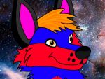  4:3 anthro canid headshot_portrait male mammal pfp portrait solo sparkledog thyke 