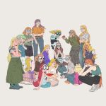 2022 2024 absurd_res anthro antlers bandai_namco belly bianca_(pokemon) big_belly big_breasts blonde_hair bottomwear breasts brown_antlers brown_body brown_ears brown_fur bubbles_(powerpuff_girls) buckteeth cartoon_network clothed clothed_anthro clothed_female clothing cloudy_with_a_chance_of_meatballs dee-dee_(fritz_the_cat) deer deltarune digimon digital_drawing_(artwork) digital_media_(artwork) domestic_cat eyewear felid feline felis female female_anthro female_focus fingers footwear freckles full-length_portrait fur futaba_sakura glasses grey_body grey_fur group hair hat headgear headwear hey_arnold! hi_res horn human looking_aside mammal marzipan_(homestar_runner) miriam_pataki_(hey_arnold!) new_world_deer nickelodeon nintendo noelle_holiday pattern_background persona_(series) persona_5 pokemon portrait powerpuff_girls red_nose reindeer sam_sparks simple_background skirt slightly_chubby slightly_chubby_anthro slightly_chubby_female solo standing striped_background tan_body tan_fur teeth tongue tongue_out topwear uname9908 undertale_(series) vest wearing_glasses white_background yolei_inoue