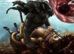 2013 5_fingers 5_toes aidan_(koyote) air_bubble anthro anthro_on_anthro anthro_penetrated anthro_penetrating anthro_penetrating_anthro big_breasts black_body black_fur black_hair black_nose black_pawpads bodily_fluids breasts brown_body brown_fur brown_hair clenched_teeth cum cum_in_pussy cum_inside duo ejaculation fangs feet felid female female_penetrated fingers fully_submerged fur genital_fluids genitals hair humanoid_feet humanoid_hands interlocked_fingers internal kinojaggernov lei-lani long_hair male male/female male_penetrating male_penetrating_female mammal mustelid nature nipples nude nude_anthro nude_female nude_male open_mouth otter outdoor_nudity outside outside_sex pantherine pawpads penetration penile penile_penetration penis penis_in_pussy pinned plantigrade sea sex signature skinny_dipping tail teeth toes tongue underwater vaginal vaginal_penetration water