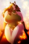  anthro big_breasts breasts cleavage clothed clothing curvy_figure digital_media_(artwork) dress equid equine female hair hi_res horse looking_at_viewer mammal open_mouth robthehoopedchipmunk simple_background smile solo swimwear thick_thighs voluptuous white_body wide_hips 