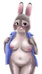 2018 3_fingers anthro areola arm_tuft barely_visible_genitalia barely_visible_vulva bedroom_eyes belly bent_leg big_areola big_breasts big_eyes big_iris big_nipples big_pupils biped black_eyebrows blush bonnie_hopps bottomless bottomless_anthro bottomless_female breasts checkered checkered_clothing checkered_shirt checkered_topwear clothed clothing countershade_face countershade_fur countershade_legs countershade_torso countershading digital_drawing_(artwork) digital_media_(artwork) dipstick_ears disney ear_markings elbow_tuft eye_markings eyebrows eyelashes female fingers flashing flashing_breasts fur fur_tuft genitals glistening glistening_eyes glistening_nipples glistening_nose grey_body grey_ears grey_fur heavy_blush hi_res innie_vulva iris lagomorph legs_together leporid light_body light_fur lips mammal markings mature_anthro mature_female multicolored_body multicolored_ears multicolored_fur narrowed_eyes navel nipples open_clothing open_shirt open_topwear orca_(artist) pattern_clothing pattern_shirt pattern_topwear pink_areola pink_blush pink_inner_ear pink_lips pink_nipples pink_nose portrait pupils purple_eyes rabbit seductive shirt shirt_only simple_background slightly_chubby slightly_chubby_anthro slightly_chubby_female snout solo standing thick_bottom_lip thick_eyelashes thick_thighs three-quarter_portrait three-quarter_view topwear topwear_only tuft two_tone_body two_tone_fur vulva white_background white_body white_breasts white_countershading white_fur white_markings white_sclera zootopia