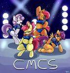  apple_bloom_(mlp) babs_seed_(mlp) cuties equid equine freckles friendship_is_magic hasbro hi_res horn horse mammal my_little_pony one_eye_closed parody pegasus pony pose scootaloo_(mlp) semi-anthro skoon sweetie_belle_(mlp) unicorn wings wink 