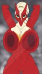  accessory anthro avian big_breasts big_nipples blaziken blue_eyes bodily_fluids breasts breasts_against_glass chest_tuft curvy_figure feathers female genitals hair hands_behind_back headband hourglass_figure huge_breasts looking_at_viewer looking_up nintendo nipples non-mammal_breasts nude on_glass ovorange pok&eacute;mon pok&eacute;mon_(species) ponytail presenting presenting_breasts pussy red_body red_feathers red_nipples solo standing sweat tan_body tan_feathers tan_hair tan_sclera thick_thighs tongue tongue_out tuft unknown_year video_games wet yellow_body yellow_feathers 