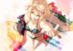  bikini blonde_hair kaku-san-sei_million_arthur short_hair swimsuit tagme_(artist) tagme_(character) 