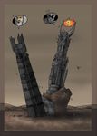  barad-dur inanimate lord_of_the_rings orthanc saruman sauron 