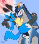  absurd_res ahegao anal anal_penetration anthro athletic balls big_breasts bodily_fluids breasts canid canine canis cervix cervix_kiss creambake daemon_atma double_penetration dragon duo female genital_fluids genitals hi_res horn hybrid internal knot looking_pleasured lucario male male/female mammal multi_genitalia multi_penis nintendo penetration penis pok&eacute;mon pok&eacute;mon_(species) pussy_juice spikes sweat uterus vaginal vaginal_penetration video_games wolf 