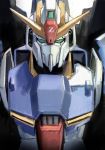  close-up green_eyes gundam looking_at_viewer mecha nekkikamille no_humans portrait science_fiction solo upper_body v-fin zeta_gundam zeta_gundam_(mobile_suit) 