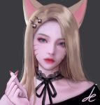  ahri animal_ears league_of_legends pinker tagme 