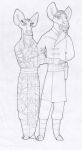  absurd_res anthro cervid cervine clothed clothing dreamworks duo fan_character female graphite_(artwork) gun hanfang_(uncle_sam_the_man) hanfu hi_res holster holstered_pistol huifang_(paws_of_destiny) kung_fu_panda male male/female mammal military military_uniform niece pencil_(artwork) ranged_weapon smile traditional_media_(artwork) tunic uncle uncle_and_niece uncle_sam_the_man uniform water_deer weapon 