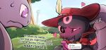 absurd_res anthro arbok bodily_fluids boolu_(ttux3) cape clothing crying dark_body dark_fur dialogue eeveelution forced fur generation_1_pokemon generation_2_pokemon genital_fluids hat headgear headwear heart_symbol hi_res mostly_nude nintendo outside_sex pokemon pokemon_(species) precum rape saliva saliva_string sex size_difference smile tears tears_of_pleasure ttux3 umbreon whimper