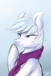  ambiguous_gender double_diamond_(mlp) equid equine feral friendship_is_magic hasbro horse mammal my_little_pony pony scarf snowsky-s solo 