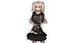  amane_misa death_note mano_aaa skirt stockings white 