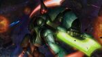  abigor absurdres asteroid battle beam_scythe company_name copyright_notice debris energy_beam energy_blade explosion extra_eyes glowing glowing_eyes gundam gundam_battle_operation_2 highres holding holding_beam_scythe mecha mecha_focus mobile_suit nebula no_humans official_art painting_(medium) promotional_art realistic red_eyes robot scan science_fiction scythe solo space star_(sky) sunrise_(company) tenjin_hidetaka third-party_source traditional_media victory_gundam war weapon zanscare zero_gravity 