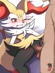  3:4 blush bodily_fluids braixen censored drooling female genital_fluids genitals hi_res human interspecies looking_down lying male male/female mammal missionary_position nintendo on_back one_eye_closed penetration penis plusion_d pok&eacute;mon pok&eacute;mon_(species) pok&eacute;philia pussy pussy_juice saliva sex simple_background stick sweat tears vaginal vaginal_penetration video_games 