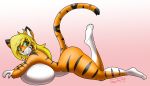  anthro breasts felid female hi_res mammal pantherine smile solo tabykat tabytha_starling tiger 