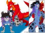  all_fours anthro bite borky-draws breast_grab breast_squish breasts digitigrade doggystyle dragon dripping duo duo_focus eyebrows felid feline female from_behind_position fur genitals grey_body grey_fur group hair hand_on_breast hi_res highlights_(coloring) inner_ear_fluff leg_grab looking_back low-angle_view male male/female mammal multicolored_body multicolored_fur multicolored_hair noire_vala novah_ikaro_(character) orange_eyes pantherine penis pussy reptile scalie sex snow_leopard spots squish thigh_grab tongue tongue_bite tongue_out tuft two_tone_body two_tone_fur vaginal worm&#039;s-eye_view 